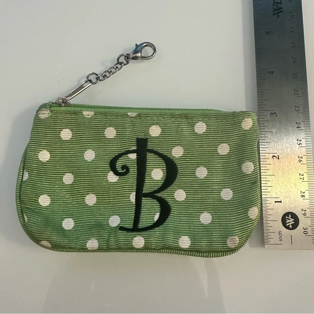 🆓FREE with purchase! B Polka Dot ID Wallet Coin Purse
